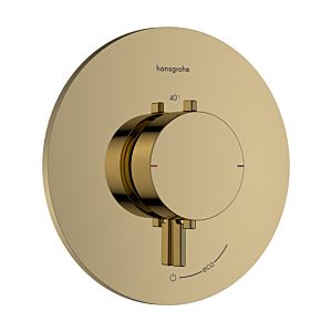 hansgrohe Ecostat Comfort S thermostat 33714990 concealed, for 1 outlet, 25.4 l/min, polished gold optic