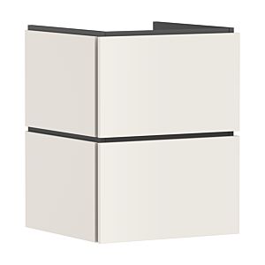 Meuble sous-vasque Hansgrohe Xilesa E 54291780 480x470mm, 2 tiroirs PushOpen, beige sable mat