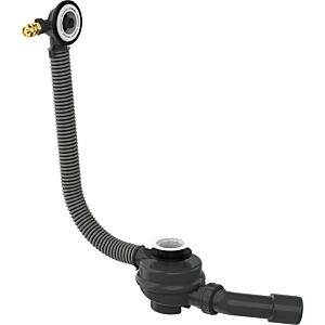 hansgrohe Exafill basic body 58152180 universal, drain and overflow fitting for bathtubs