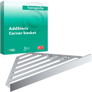hansgrohe AddStoris Seifenkorb 41741000 Wandmontage, Metall, chrom