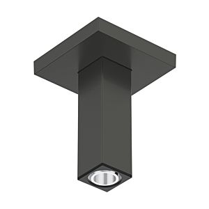 hansgrohe Deckenanschluss E 24338340 100 mm, Brushed Black Chrome