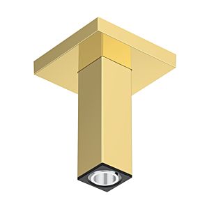 hansgrohe Deckenanschluss E 100mm PGO 24338990 100 mm, Polished Gold Optic