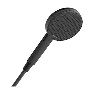 Douchette à main Hansgrohe 24500670, pommeau de douche 125 mm, 3 jets, noir mat