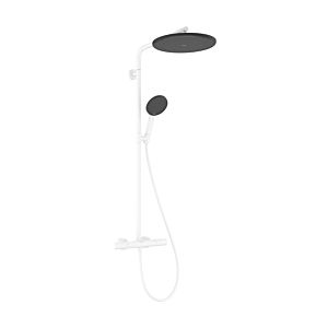 hansgrohe Raindance Alive S Puro Showerpipe 24594700 1 Strahlart, EcoSmart+, 6 l/min, matt weiß