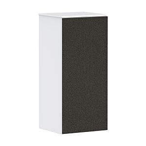 Armoire mi-haute Hansgrohe Xevolos E 54215660 400 x 360 x 890 mm, droite, blanc mat, revêtement textile gris foncé