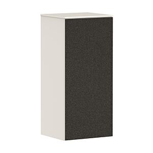 hansgrohe Xevolos E semi-tall cabinet 54216660 400x360x890mm, right-hand, sand beige matt, dark grey textile