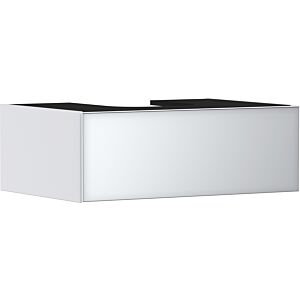 hansgrohe Xevolos E vanity unit 54310320 780x550x275mm, 1 drawer, matt white, white metallic