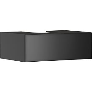 Meuble vasque Hansgrohe Xevolos E 54312770, 780 x 550 x 275 mm, 1 tiroir, gris ardoise mat et gris ardoise métallisé