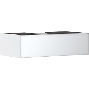 hansgrohe Xevolos E vanity unit 54313320 980x550x275mm, 1 drawer, matt white, white metallic