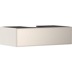 hansgrohe Xevolos E vanity unit 54314790 980x550x275mm, 1 drawer, sand beige matt, sand beige metallic