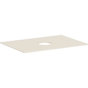 hansgrohe Xevolos E console 54328780 780 x 550 mm, sand beige matt, cutout in the middle