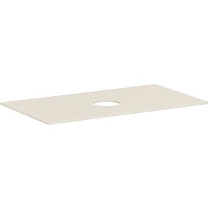hansgrohe Xevolos E console 54329780 980 x 550 mm, sand beige matt, cutout in the middle