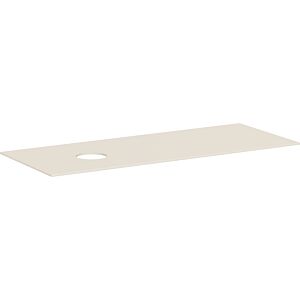 hansgrohe Xevolos E Konsole 54333780 1370x550mm, Ausschnitt links, sandbeige matt