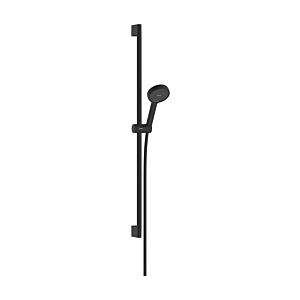 Ensemble de douche Hansgrohe Activera Select S 28865670, pommeau de douche 95 mm, 2 jets, noir mat