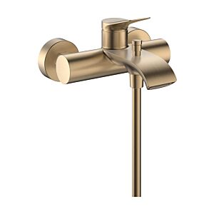 hansgrohe Vivenis Wannenarmatur 75423140 Aufputz, Ausladung 197mm, brushed bronze