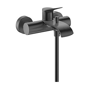 hansgrohe Vivenis Wannenarmatur 75423340 Aufputz, Ausladung 197mm, brushed black chrome
