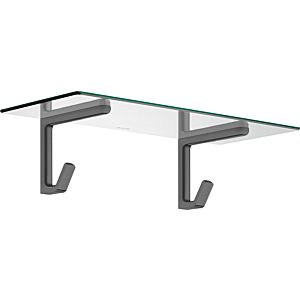 hansgrohe Axor étagère 42842340 600mm, pour serviette de bain, chrome noir brossé