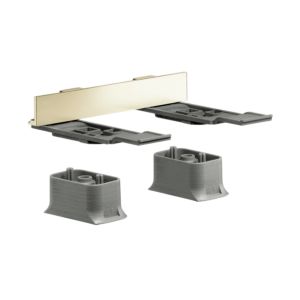 hansgrohe Axor Adapterset 42870250 brushed gold optic