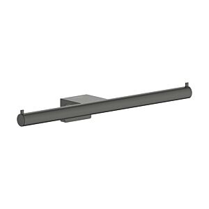 hansgrohe AddStoris S toilet paper holder 41768340 wall-mounted, double, brushed black chrome