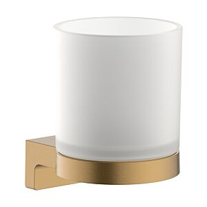Porte-brosses à dents mural Hansgrohe AddStoris S 41769140, bronze brossé