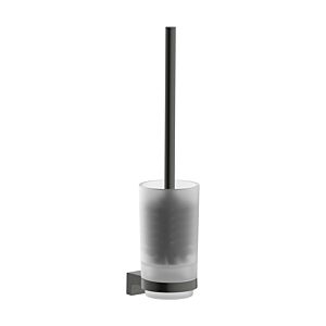 hansgrohe AddStoris S toilet brush holder 41782340 wall mounting, brushed black chrome