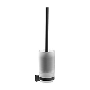 Porte-brosse WC mural hansgrohe AddStoris S 41782670, noir mat