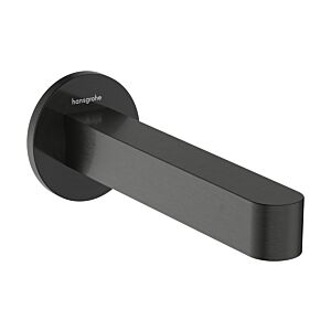hansgrohe Finoris bath spout 76410340 wall-mounted, projection 174mm, brushed black chrome