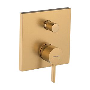 Kit d&#39;installation Hansgrohe Finoris 76415140 pour mitigeur de baignoire encastré, bronze brossé