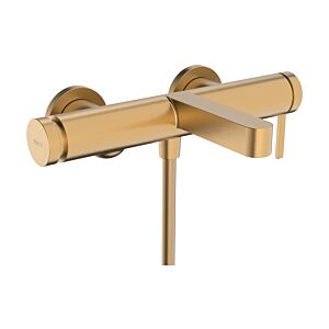 hansgrohe Finoris Wannenarmatur  76420140 Aufputz, Ausladung 194mm, brushed bronze