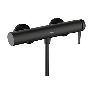 Mitigeur de douche Hansgrohe Finoris 76620340, montage en surface, 1 sortie, chrome noir brossé