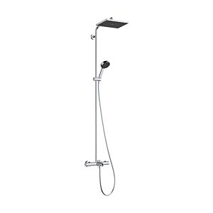Système de douche Hansgrohe Activera Q 28753000, pommeau de douche 290 x 180 mm, 1 jet, chromé