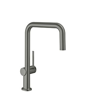 Mitigeur d&#39;évier Hansgrohe Talis M54 72806340 1 jet, chrome noir brossé
