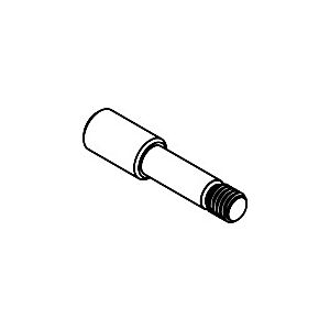 hansgrohe Axor Citterio 4-hole 96774000 arm. Surface tub / tile edge chrome