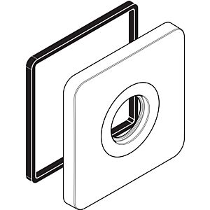 hansgrohe Rosette Axor Citterio M 98511000 Unterputzventil chrom