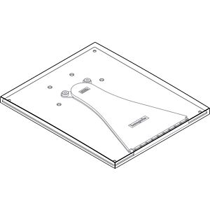 hansgrohe Axor Massaud sortie Axor Massaud 3 trous 98700000 mitigeur de lavabo mural chromé