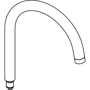 hansgrohe bec Axor Uno 2 évier mélangeur 97886800 acier