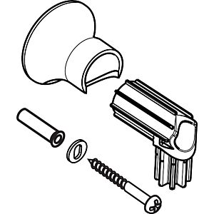 hansgrohe wall Unica Classic match1 Unica Classic rail chrome