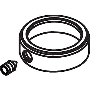 hansgrohe ring for articulated ball 98942830 overhead shower polished nickel