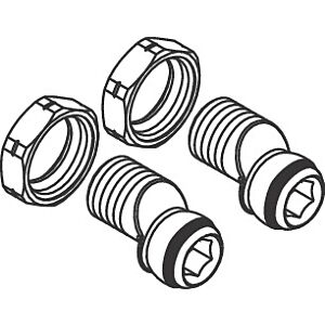 hansgrohe ball S connection set 96742000 Axor shower combination