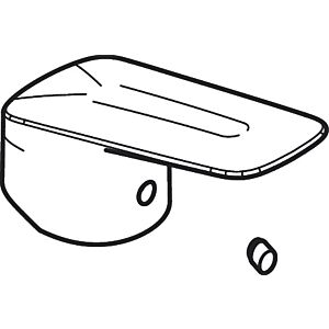 hansgrohe Logis Slim M25 Griff 94376670 Waschtischmischer, mattschwarz beschr