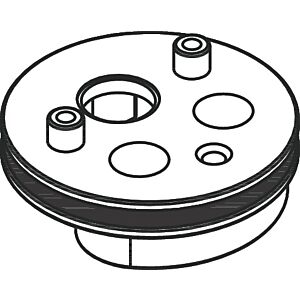 hansgrohe Adapter M3 Waschtischmischer chrom 97214000 mit O-Ring