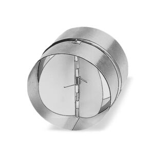 Helios Rohr-Rückschlagklappe RSK 100  60603  DN 100, Kunststoff, weiss