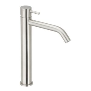 Herzbach Deep IX trim kit 28.203757.1.09 concealed basin mixer, spout 240 mm, brushed stainless steel