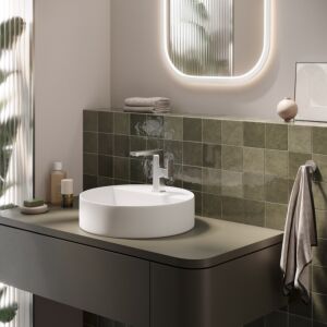 Herzbach Living Spa rain shower 36.600300.2.14 300 x 300 mm, clean effect, stainless steel finish