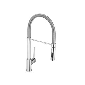 Herzbach Design new Küchenarmatur 10.135270.1.01 chrom, Ausladung 22 cm