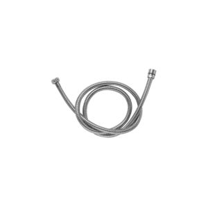 Flexible de douche Herzbach Living Spa Retro 11.035300.1.07 150 cm 1500 mm, clip métallique, blanc, 1/2&quot;