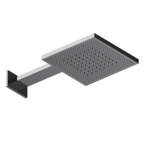 Douche de pluie murale Herzbach LIVING SPA TWIN FLOW 11.044277.1.01 300x300mm, chromé