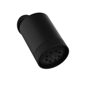 Herzbach LIVING SPA Wand-Regenbrause SPOT 11.044286.1.12 102x142mm, schwarz matt