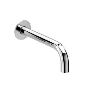 Herzbach Living Wannen Wandauslauf 11451400101 1/2"", 210 mm mit Rosette 65 mm, chrom