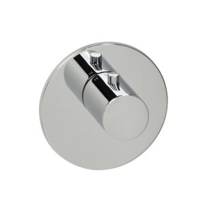 Herzbach Logic XL Fertigmontageset 11.500100.1.01 für Einzel-Thermostat-Modul, d= 116mm, chrom